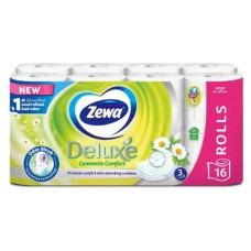 Туалетний папір Zewa Deluxe Camomile Comfort 3-х шаровий 16 шт.