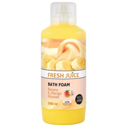 Піна для ванни Fresh Juice Banana & Mango Mousse 1 л.