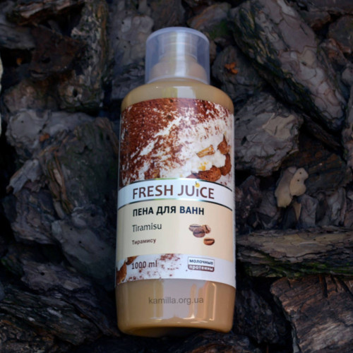 Піна для ванни Fresh Juice Tiramisu 1 л.