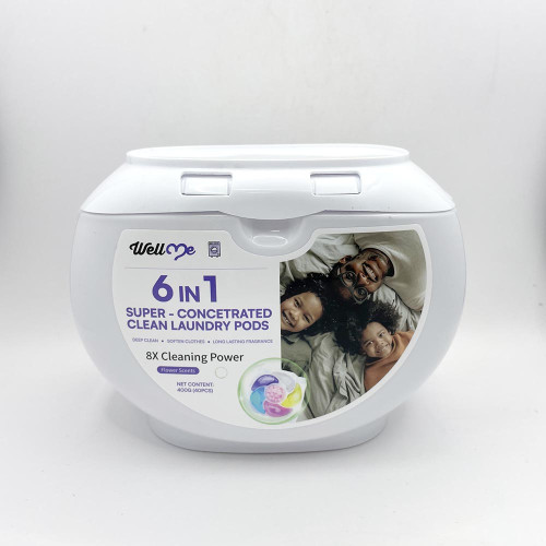 Капсули для прання Well me 6в1 40шт Корея