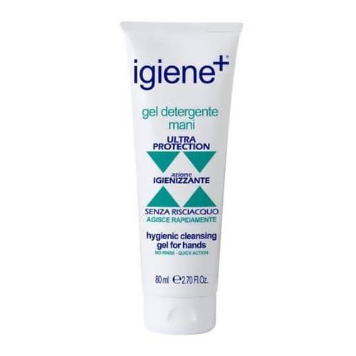 Гель для рук IGIENE+ SANITIZING HAND CLEANSING GEL 80мл 