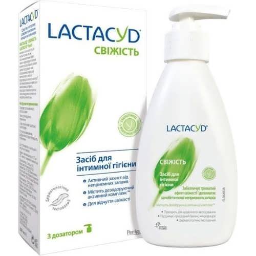 Засіб для інтимної гігієни Lactacyd Свіжість 200 мл.