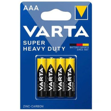 Батарейка сольова Varta Superlife R03 AAA мініпальчикова, блістер 4 шт