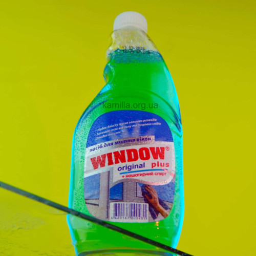 Засіб для миття вікон Window Original + нашатирний спирт 500 мл
