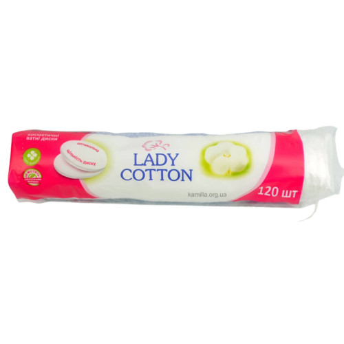 Ватні диски Lady Cotton 100+20 шт.