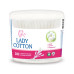 Ватні палочки Lady Cotton 200шт банка