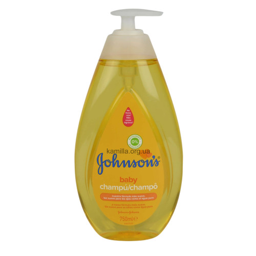 Шампунь Johnson's Baby Жовтий 750 мл.