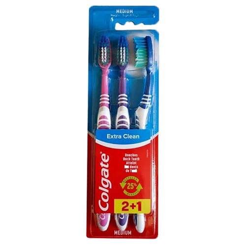 3убна щітка Colgate Extra Clean 3 шт.