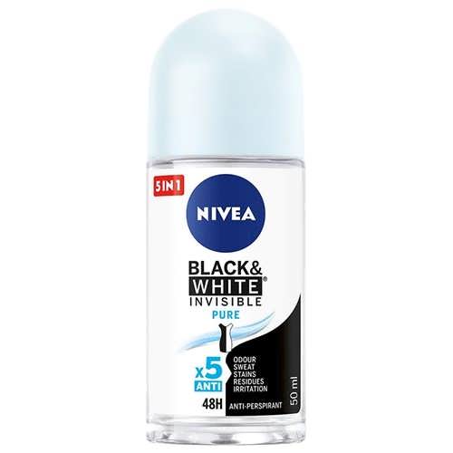 Дезодорант кульковий Nivea Invisible Protection Pure 50 мл.