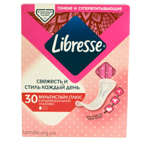 Щоденні прокладки Libresse Daily Multistyle 30 шт.