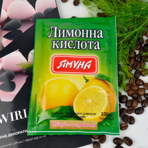 Лимонна кислота Ямуна 100 г.