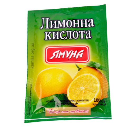Лимонна кислота Ямуна 100 г.