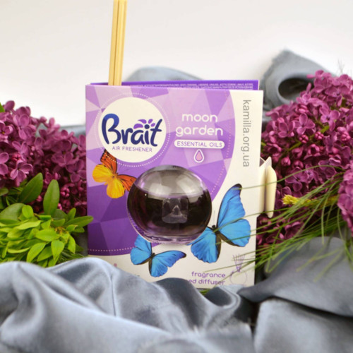 Oсвіжувач повітря з деревяними палочками Brait Moon Garden 40 мл.