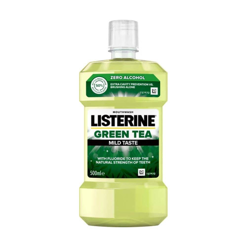 Ополіскувач Listerine 500мл Зелений чай