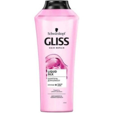 Шампунь для волосся Gliss Liquid Silk для ламкого та тьмяного волосся 400 мл.