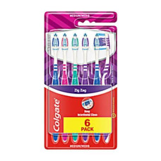 Зубна щітка Colgate Zig Zag 6шт Зіг-Заг