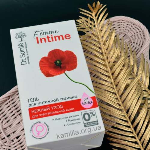 Молочко для інтимної гігієни Dr. Sante Femme Intime Ніжний догляд 230 мл