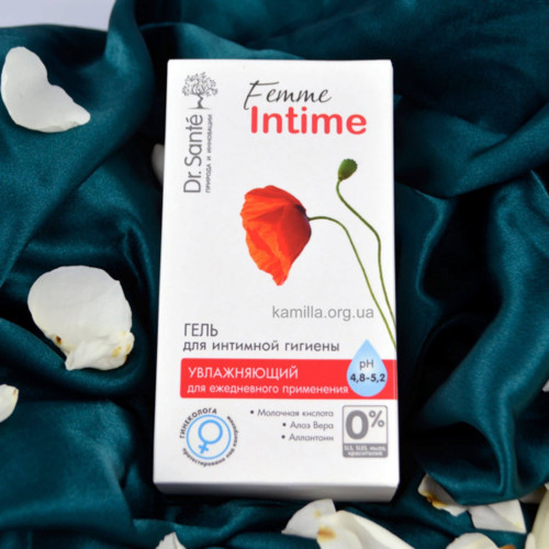 Гель для інтимної гігієни Dr. Sante Femme Зволожуючий 230 мл.