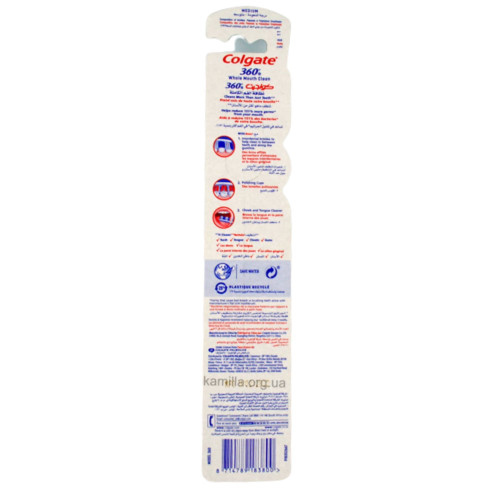 Зубна щітка Colgate 360° Medium 1 шт.