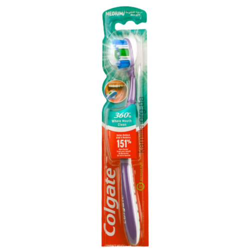 Зубна щітка Colgate 360° Medium 1 шт.