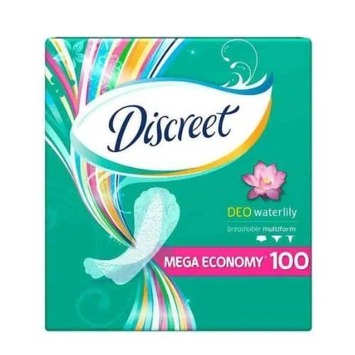 Щоденні прокладки Discreet Multiform Deo Waterlily 100 шт.