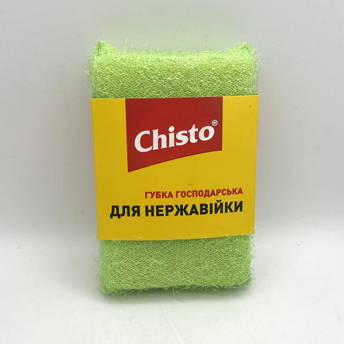 Губка-шкребок для нержавійки Chisto 1шт