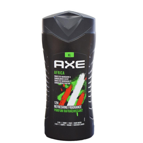Чоловічий гель для душу Axe 400мл Африка