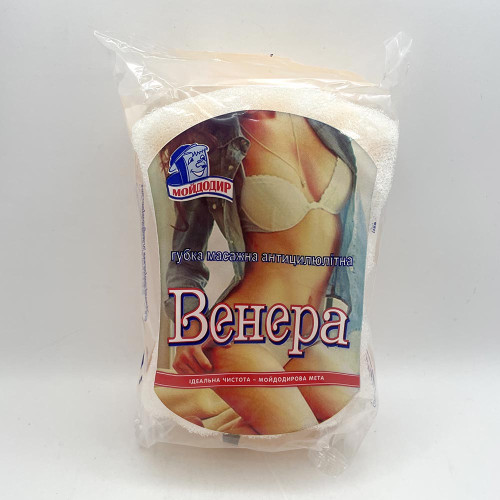 Губка для купання Мойдодир 1шт Венера