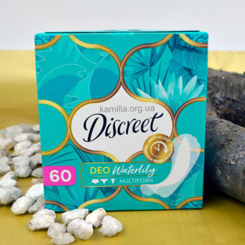 Щоденні прокладки Discreet Multiform Waterlily 60 шт.