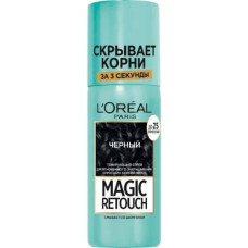Тонуючий спрей для миттєвого маскуванання коренів волосся L’Oreal Paris Magic Retouch Чорний