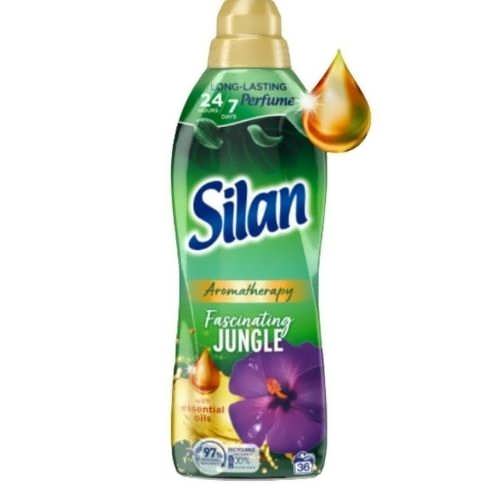 Кондиціонер-ополіскувач для білизни, Silan Aromatherapy, 770 мл, Фантастичні джунглі