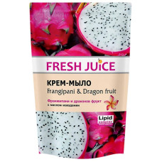 Pідке мило Fresh Juice Франджипані і Драгон фрут дой-пак 460 мл.