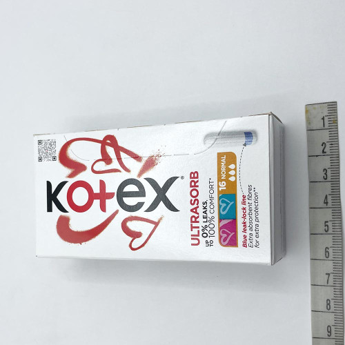 Тампони Натурал Kotex 16шт Супер 4кр