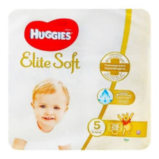 2/Підгузники дитячі Huggies Elite Soft №5 28 шт.