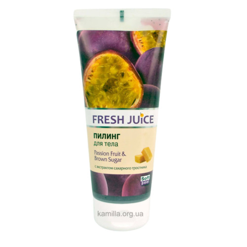 Пілінг для тіла Fresh Juice Passion Fruit & Brown Sugar 200 мл.