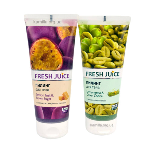 Пілінг для тіла Fresh Juice Passion Fruit & Brown Sugar 200 мл.