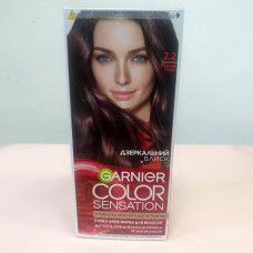 Стійка крем-фарба для волосся Garnier Color Sensation 2.2 Темний онікс 110 мл