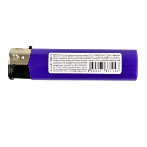 Запальничка Фокс Fox J3 Slim 