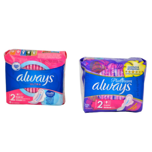Гігєнічні прокладки Always Platinum Super 7 шт.