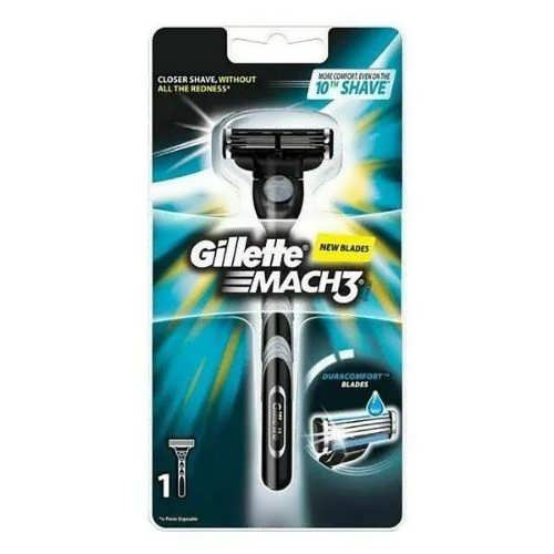 Станок для гоління Gillette Mach3 +1 змінною касетою 