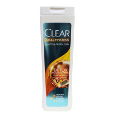 Шампунь для волосся Clear 400мл Detox Зволожуючий 