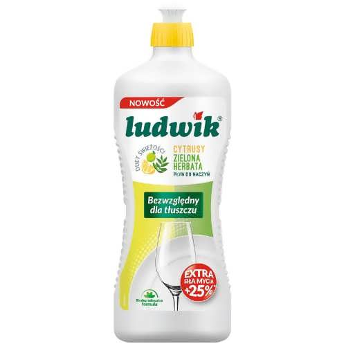 Засіб для миття посуду Ludwik Цитрусовий Зелений чай 900 г