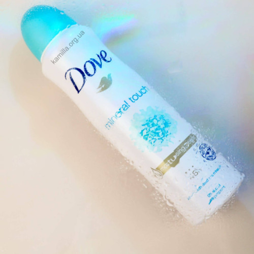 Жіночий дезодорант спрей Dove Mineral Touch 150 мл.