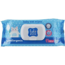 Вологі серветки Baby Zaya Hypoallergenic 60 шт
