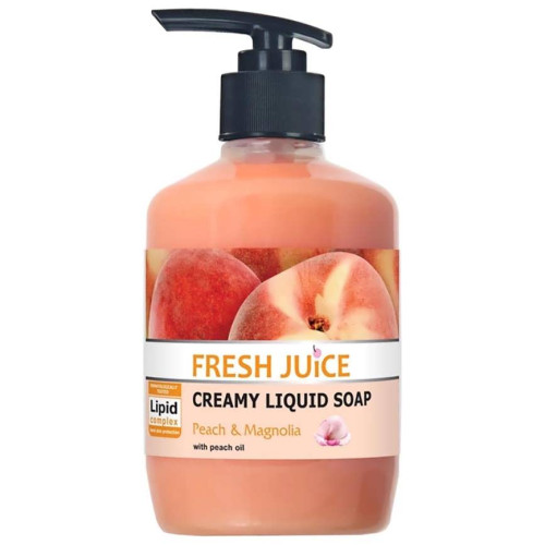 Крем-мило Fresh Juice 460мл Персик ДОЗАТОР
