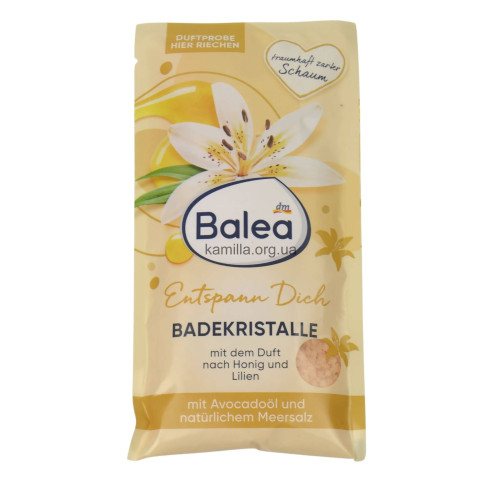 Cіль для ванни Balea Ваніль 60 г.