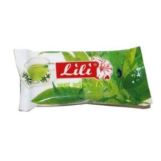 Вологі серветки Lili Зелений чай 15 шт.