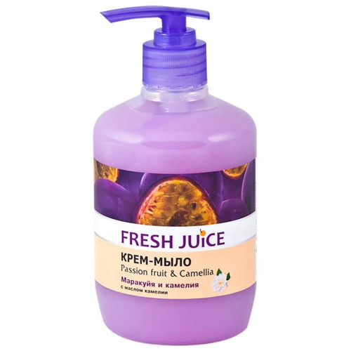 ДОЗАТОР крем-мило Fresh Juice 460мл Пешшон фрут і камелія