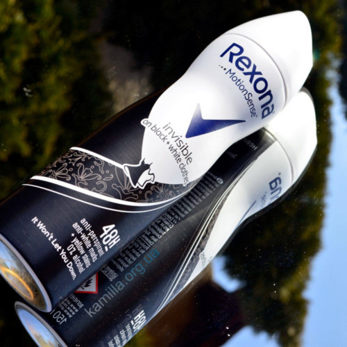 Дезодорант спрей Rexona Invisible Black & White 150 мл.