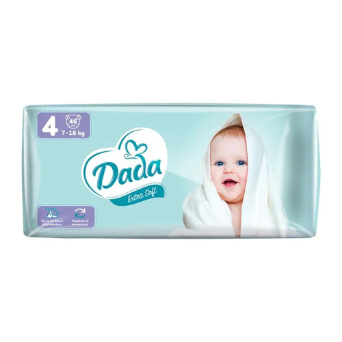 Підгузники дитячі Dada Extra Soft №4 46 шт.
